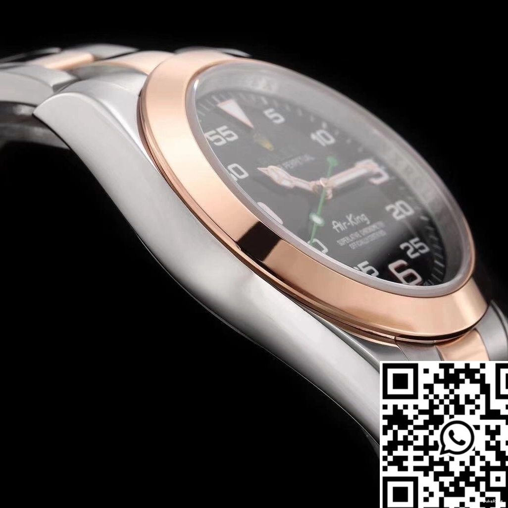 Dial Rolex Gold Factory Air-King Black JF 116900 Rose 1218